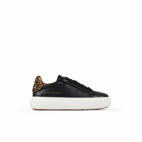 Sneakers Donna Alexander Smith  BLACK-LEOPARD