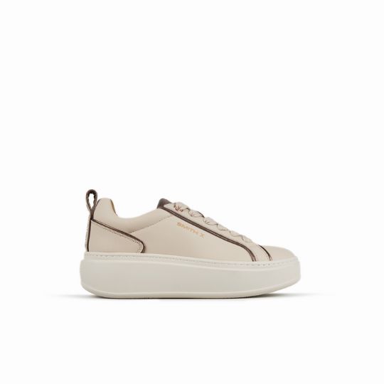 Sneakers Donna Smith X  DARK IVORY-BRONZE