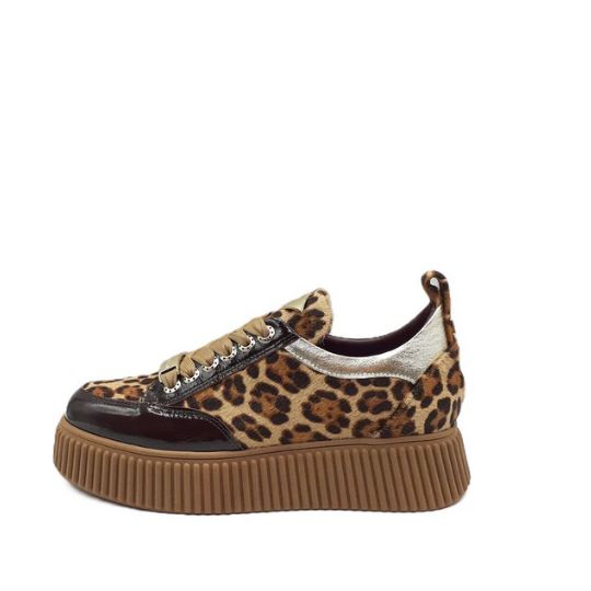 Sneakers Donna Lorenzo Mari CAVALLINO LEOPARD