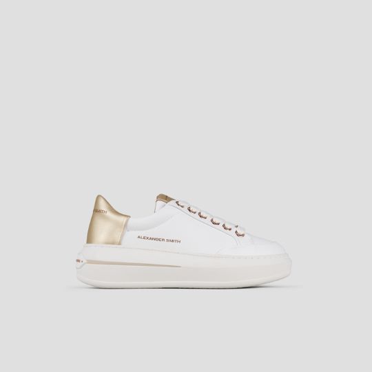 Sneakers Donna Alexander Smith  WHITE-GOLD