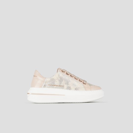 Sneakers Donna Alexander Smith BEIGE-SILVER