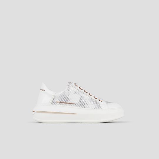 Sneakers Donna Alexander Smith WHITE-SILVER