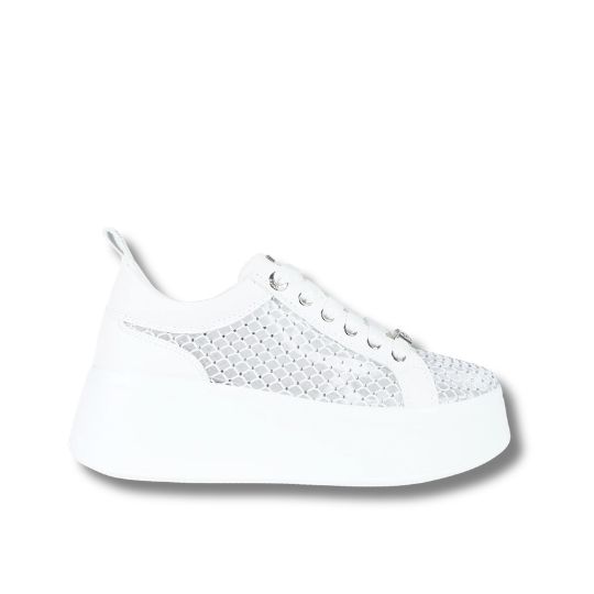 Sneakers Donna Renato Carini RETE WHITE STRASS