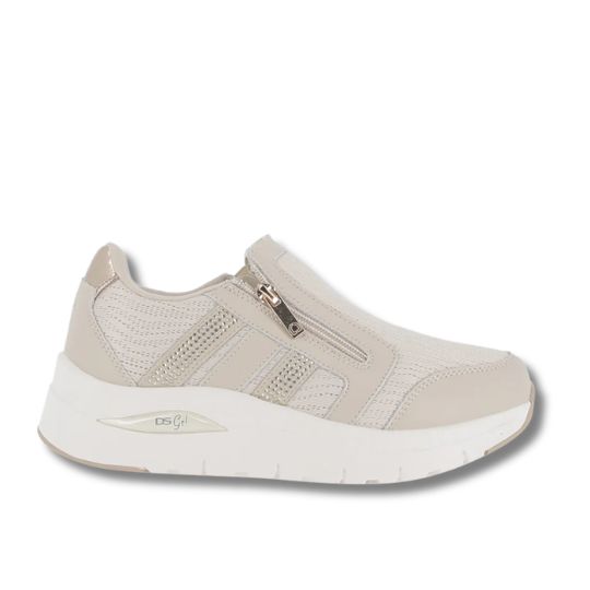 Mocassino Donna Serena GEL TEX BEIGE