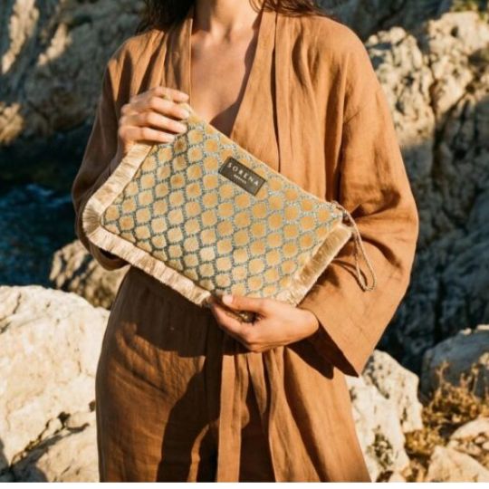 Clutch Donna Sorena ATHENA GOLD