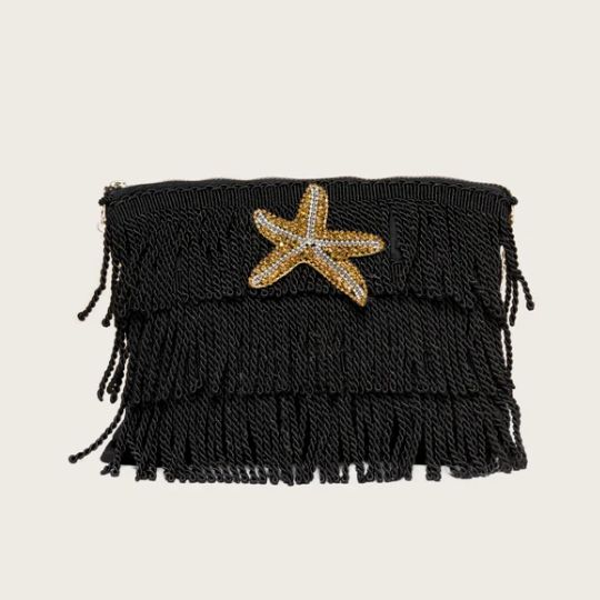 Clutch Donna Sorena ASTERIAS CLUTCH BLACK