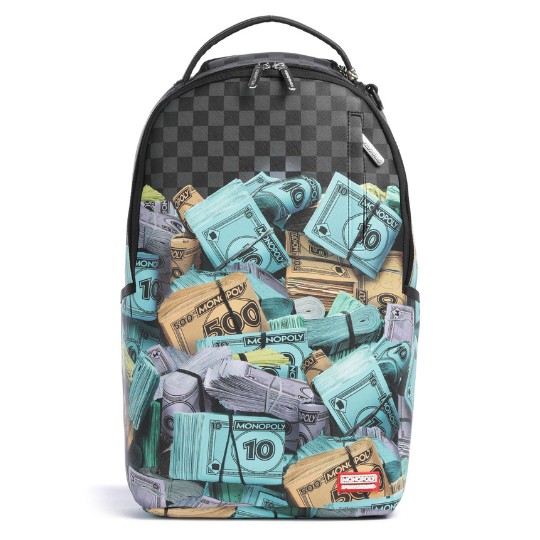 Zaino Sprayground Monopoly Money Stacks