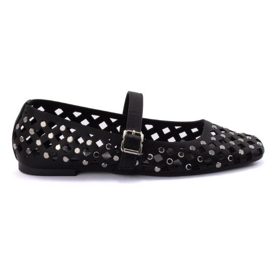 Exe Donna Bambolina Forata Black