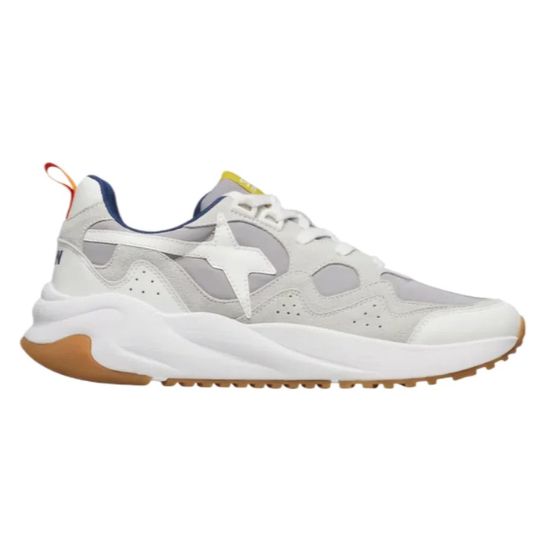 Sneakers W6YZ White-Grey-Azure