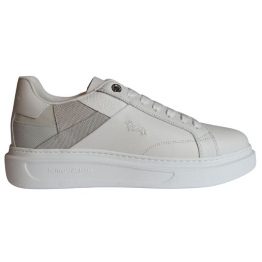 Sneakers Harm&Blaine Pelle Bianco