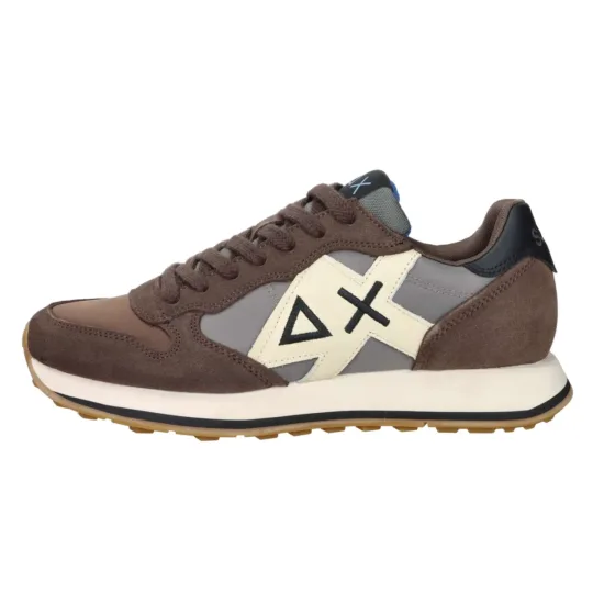 Sneakers Sun68 Jaki2.0 Mid  Bicolor Marrone