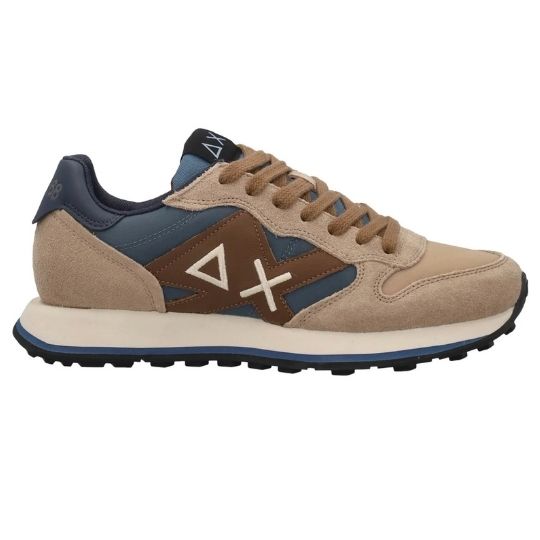 Sneakers Sun68 Jaki2.0 Mid  Bicolor Beigescuro