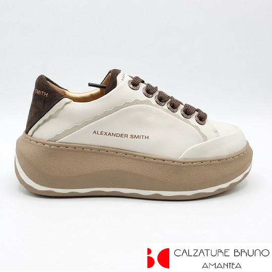 Sneakers Donna con Suola Platform Alexander Smith