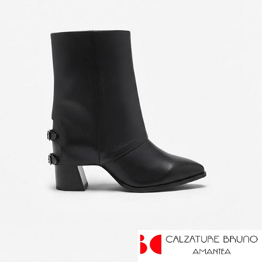 Stivaletto Donna in Pelle con Risvolto Bruno Premi